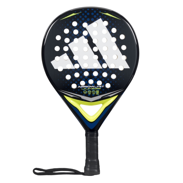 adidas Arrow HIT Junior Padel - White/Blue