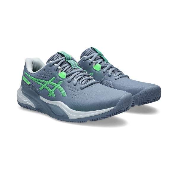 ASICS Gel Challenger 15 Padel - Saba Blue/Vital Green