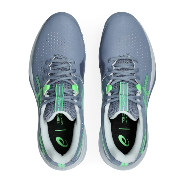 ASICS Gel Challenger 15 Padel - Saba Blue/Vital Green