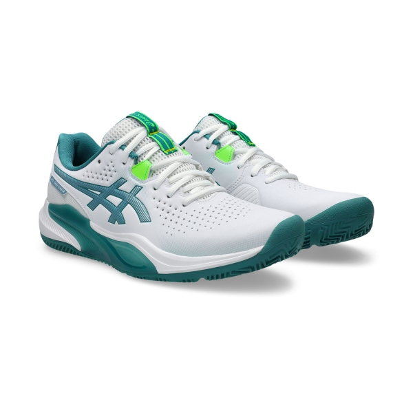 ASICS Gel Challenger 15 Padel - White/Misty Pine