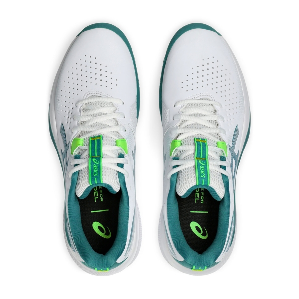 ASICS Gel Challenger 15 Padel - White/Misty Pine
