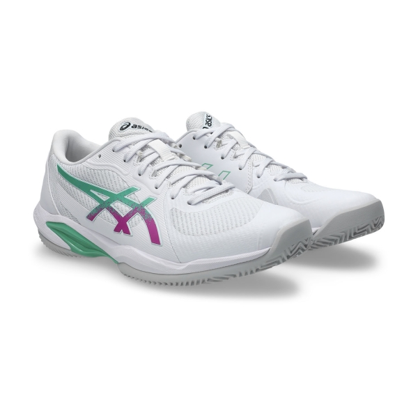 ASICS Solution Swift FF 2 Clay - White/Digital Sakura