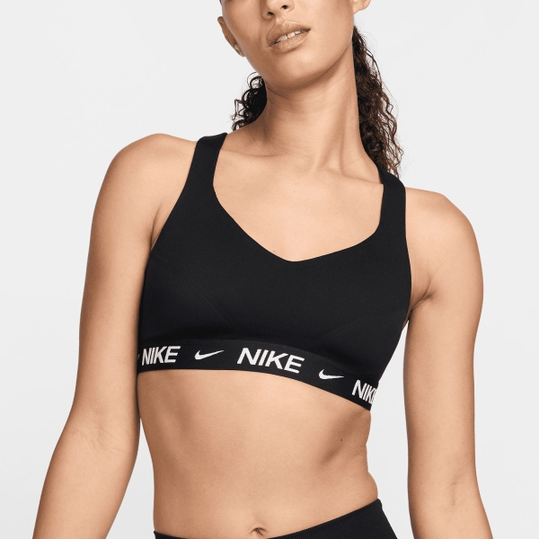 Woman Bra and Underwear Nike Indy Swoosh Sports Bra Black/White FD1068011