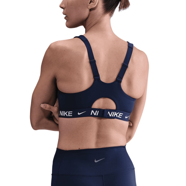 Nike Indy Swoosh Sports Bra - Midnight Navy