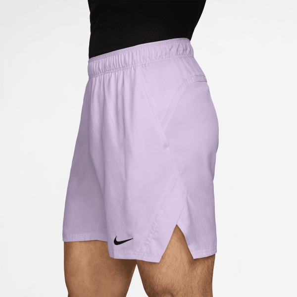 Nike Court Dri-FIT Victory 7in Shorts - Violet Mist/Black