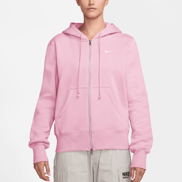 Camisetas y Sudaderas Mujer Nike Phoenix Logo Sudadera  Pink Foam/Sail HJ0995663