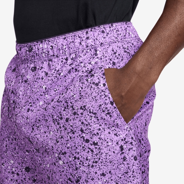 Nike Court Victory AOP 7in Shorts - Bright Violet/Purple Dynasty/White