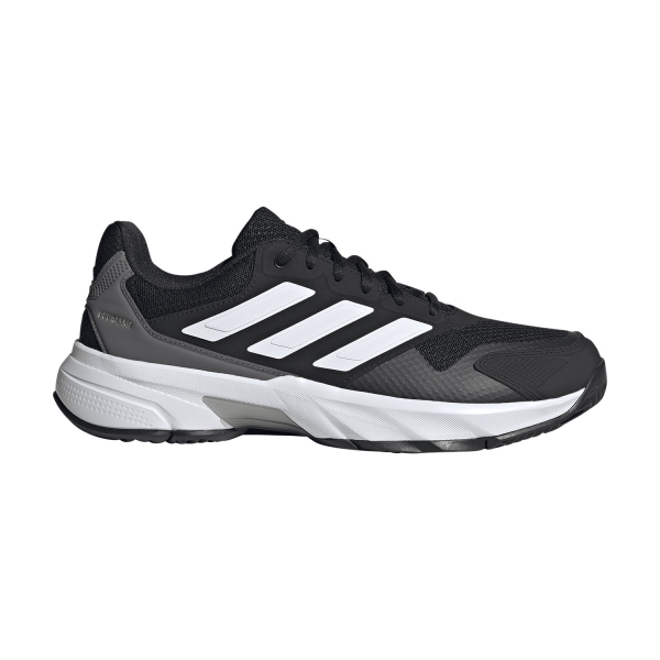 Scarpe Tennis Uomo adidas Courtjam Control 3  Core Black/FTWR White/Grey Four IF0458