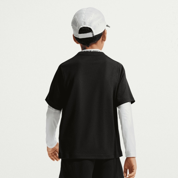 Nike Multi Swoosh Camiseta Niño - Black/White