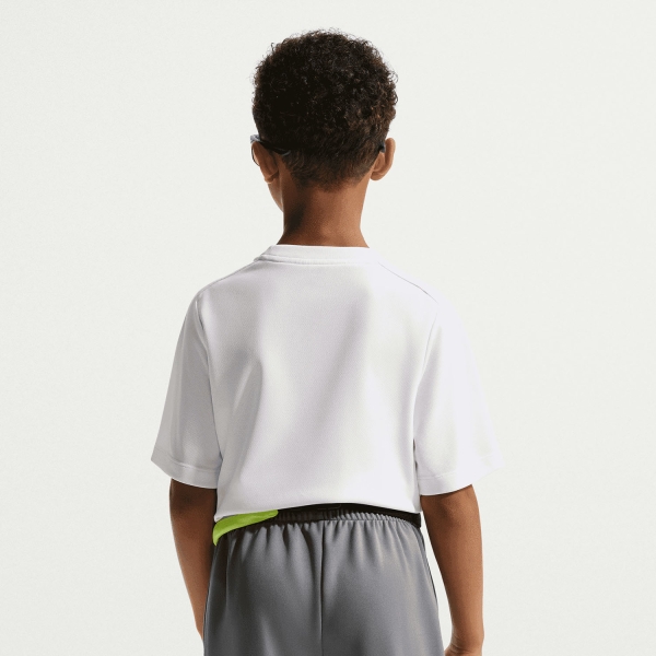 Nike Multi Swoosh Camiseta Niño - White/Black