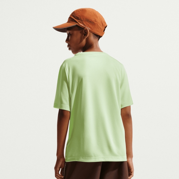 Nike Multi Swoosh Camiseta Niño - Light Liquid Lime/White