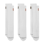 Nike Court Everyday Elevated x 3 Calze - White