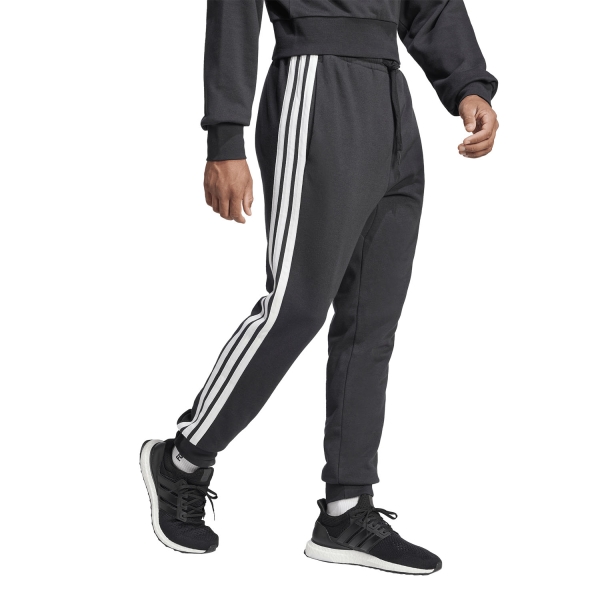 Pantalones y Tights Tenis Hombre adidas Essential 3Stripes Pantalones Black/White JD1881