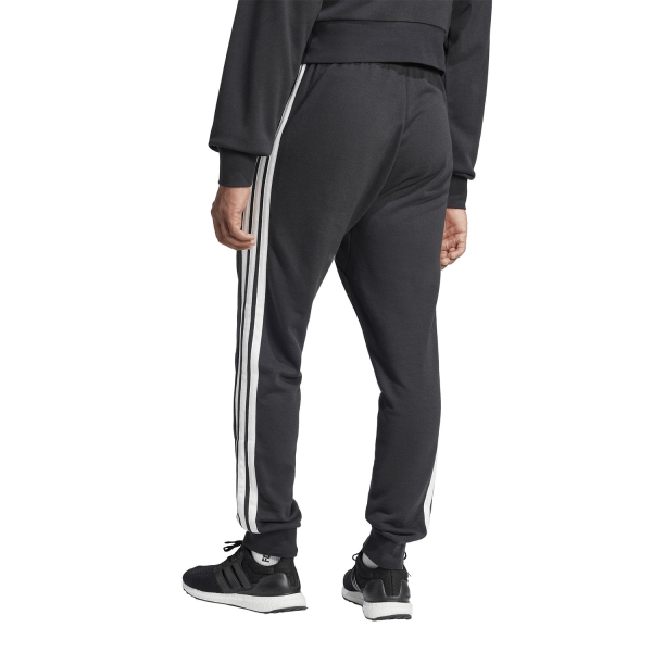 adidas Essential 3-Stripes Pantalones - Black/White