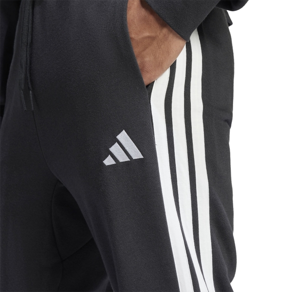 adidas Essential 3-Stripes Pantalones - Black/White