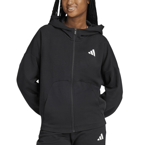 Maglie e Felpe Tennis Donna adidas Future Icons 3S Felpa Black JE3989