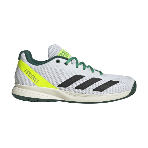 Calzado Pickleball adidas Courtflash Pickleball  FTWR White/Core Black/Collegiate Green JQ0695