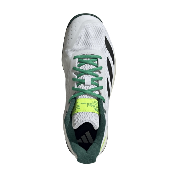 adidas Courtflash Pickleball - FTWR White/Core Black/Collegiate Green
