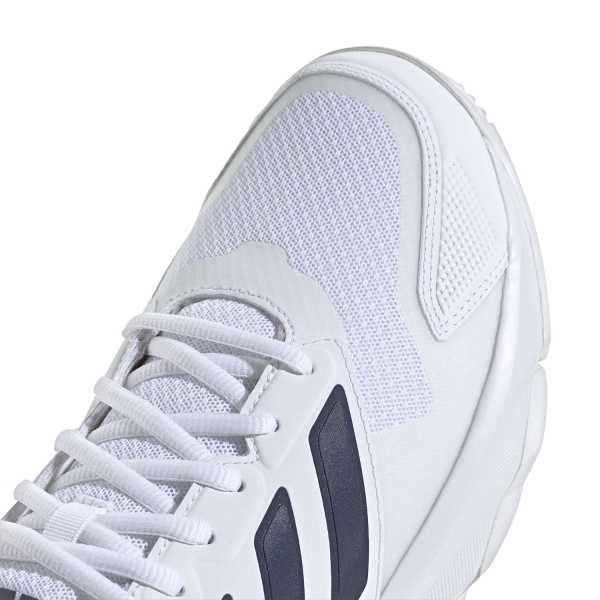 adidas CourtJam Control 3 - FTWR White/Dark Blue/Cyber Metallic
