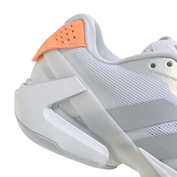 adidas adizero Ubersonic 5 - FTWR White/Halo Blue/Beam Orange