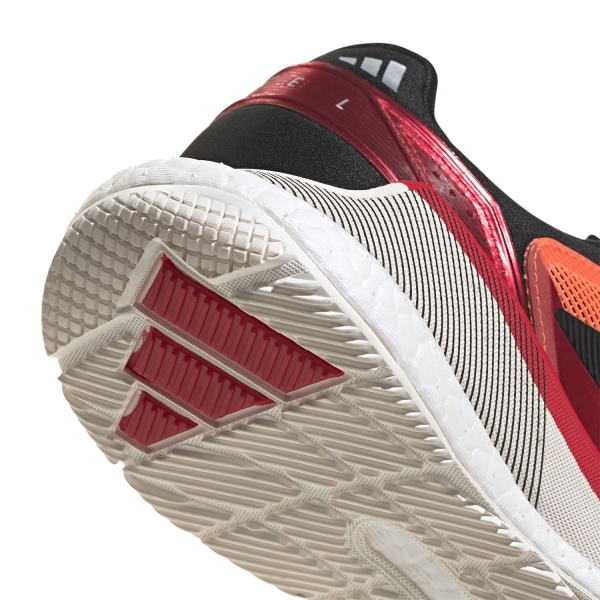 adidas Crazyquick Boost Padel - Lucid Orange/Core Black/Lucid Red