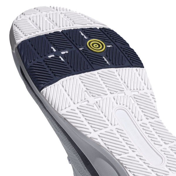 adidas Crazyquick LS Padel - FTWR White/Silver Metallic/Dark Blue