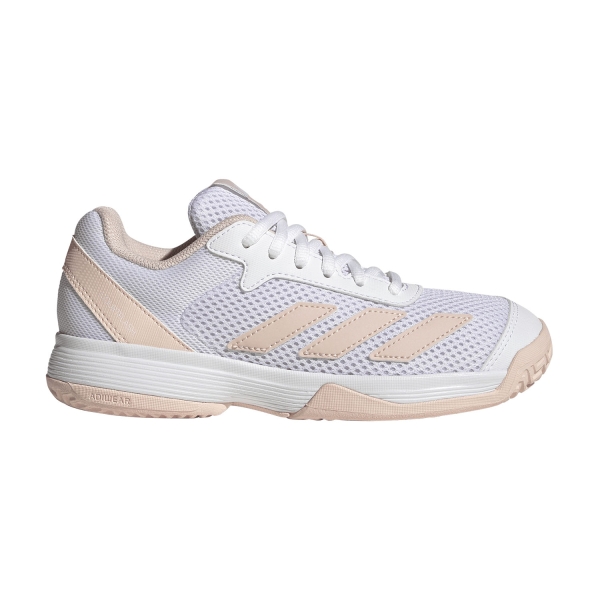 Calzado Tenis Niños adidas Courtflash Ninos  FTWR White/Wonder Quartz JR4449