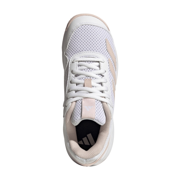 adidas Courtflash Niños - FTWR White/Wonder Quartz