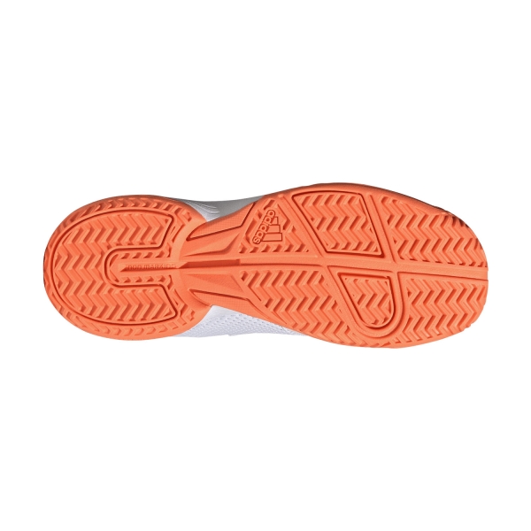 adidas Courtflash Junior - Lucid Orange/Cyber Metallic/FTWR White