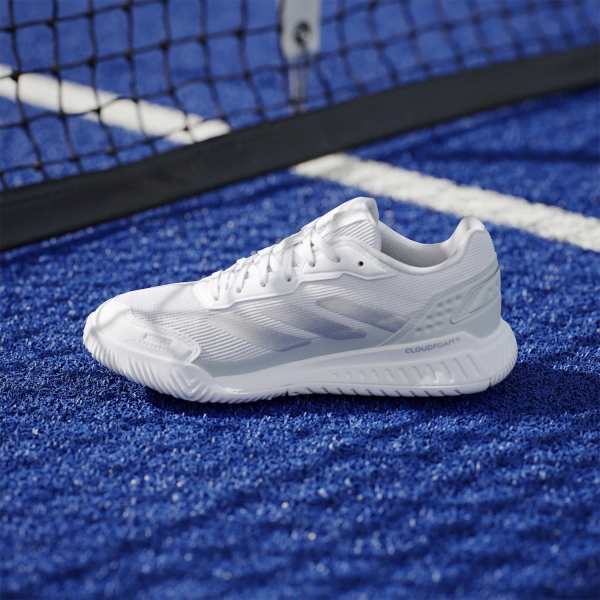 adidas Courtquick Padel - FTWR White/Silver Metallic