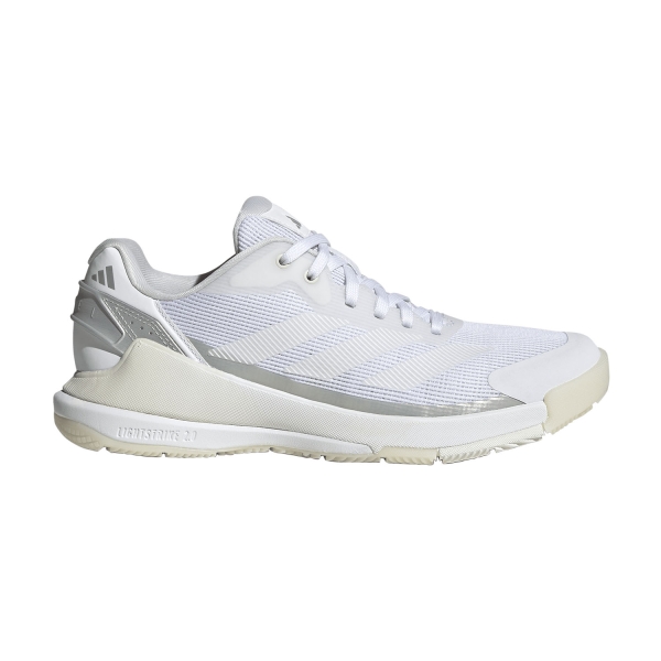 Padel Shoes adidas Crazyquick LS Padel FTWR White/Zero Metallic JR4659