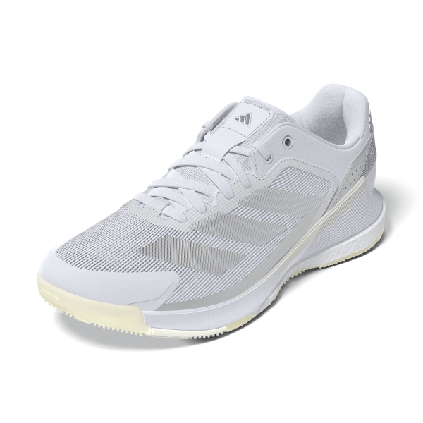 adidas Crazyquick Boost Padel - FTWR White/Silver Metallic/Zero Metallic
