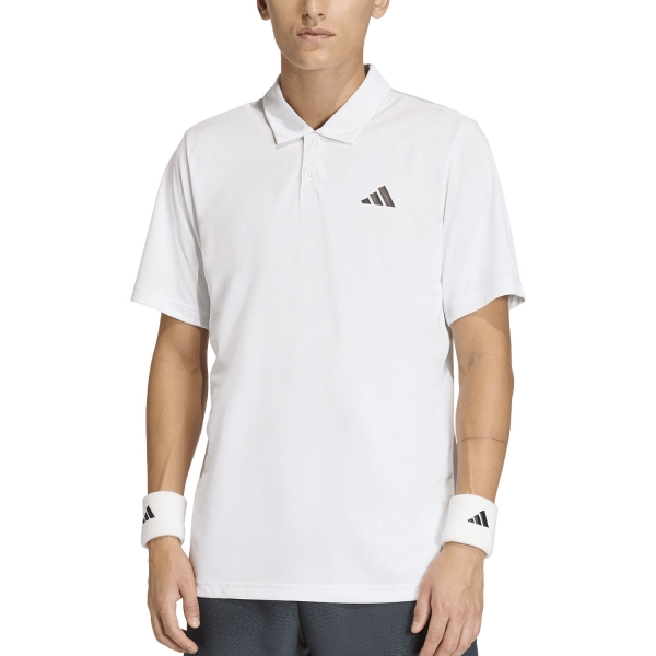 Polo Tenis Hombre adidas Club Graphic Polo  White JY9595