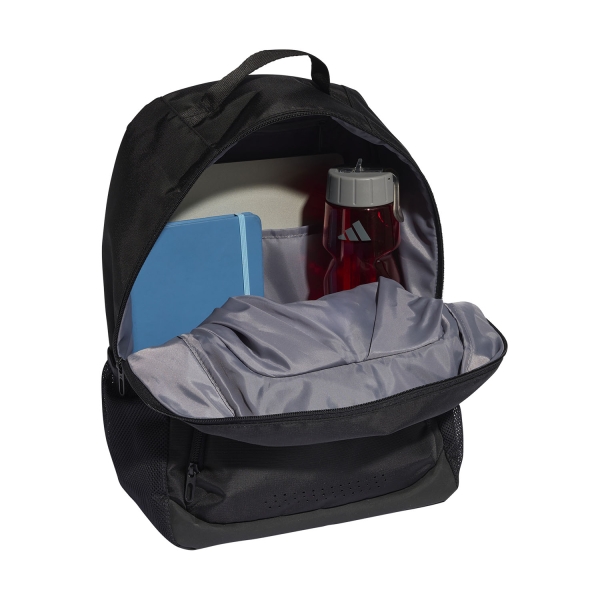 adidas Defender Backpack - Black/Silver Metallic