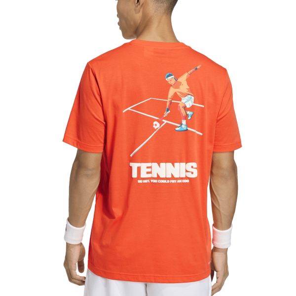 adidas Hot Egg Graphic Camiseta - Pure Orange