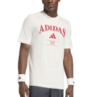 adidas Heritage Graphic T-Shirt - Chalk White/Power Red
