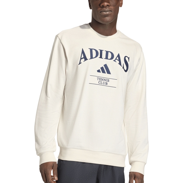 Camisetas y Sudaderas Hombre adidas Heritage Graphic Sudadera  Chalk White/Dark Blue KB9445