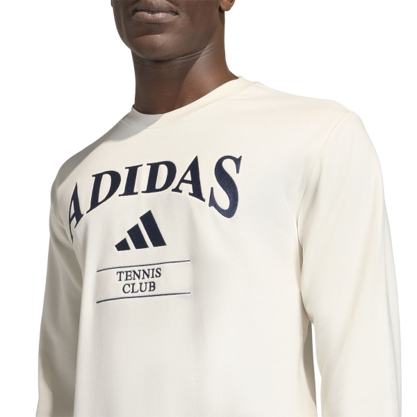adidas Heritage Graphic Sudadera - Chalk White/Dark Blue