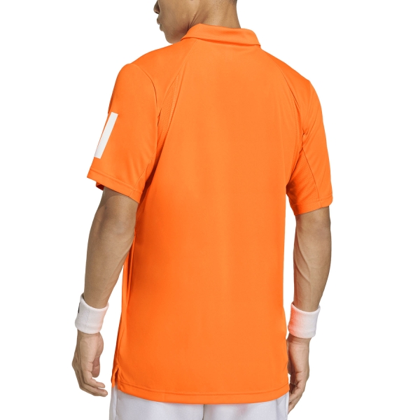 adidas 3 Stripes Club Polo - Pure Orange