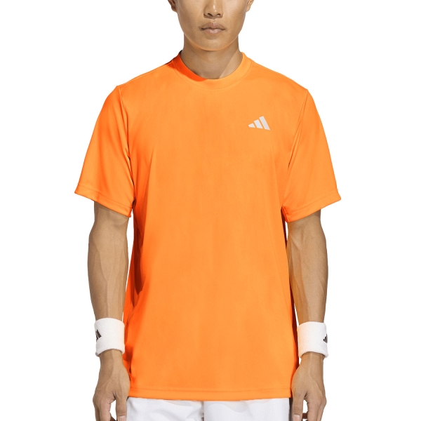 Camisetas de Tenis Hombre adidas Club CLIMACOOL Logo Camiseta  Lucid Tangerine KB9725