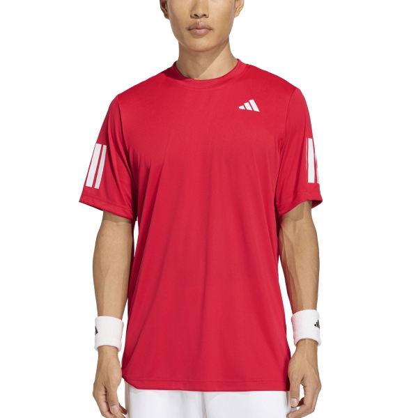 Maglietta Tennis Uomo adidas Club Climacool Maglietta  Pure Ruby KB9727