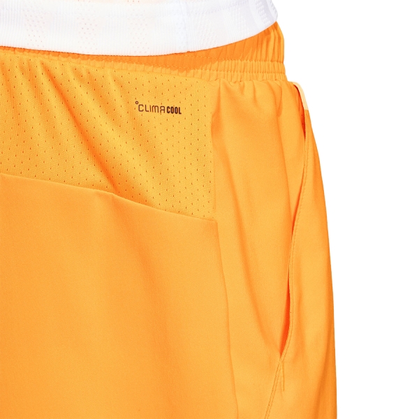 adidas Club CLIMACOOL 2 in 1 7in Shorts - Lucid Tangerine