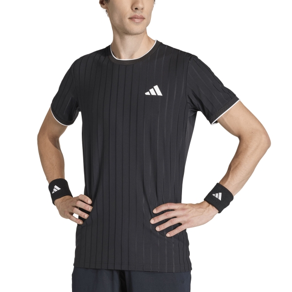 Camisetas de Tenis Hombre adidas FreeLift Pro Camiseta  Black KG6053