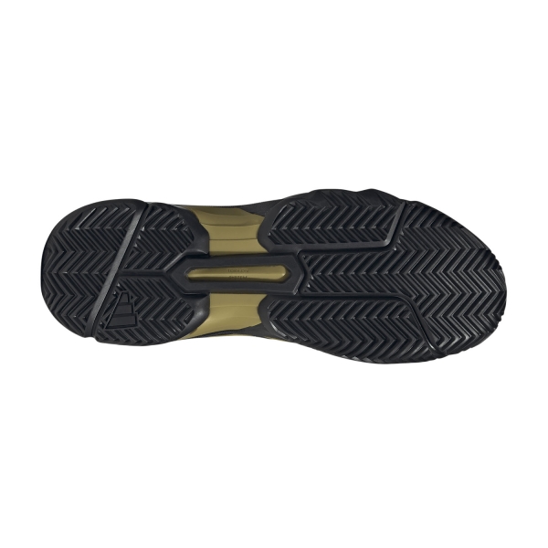 adidas CourtJam Control 3 - Core Black/Gold Metallic