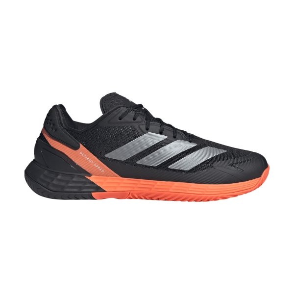 Men`s Tennis Shoes adidas Defiant Speed 2  Core Black/Lucid Orange KI5999