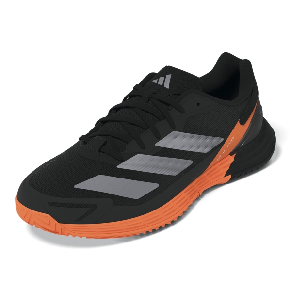 adidas Defiant Speed 2 - Core Black/Lucid Orange