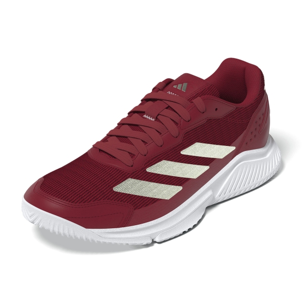 adidas Courtquick Padel - Team Victory Red/Ice Gold Metallic/Chalk White
