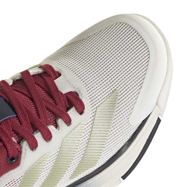 adidas Crazyquick Boost Padel - Chalk White/Ice Gold Metallic/Team Victory Red