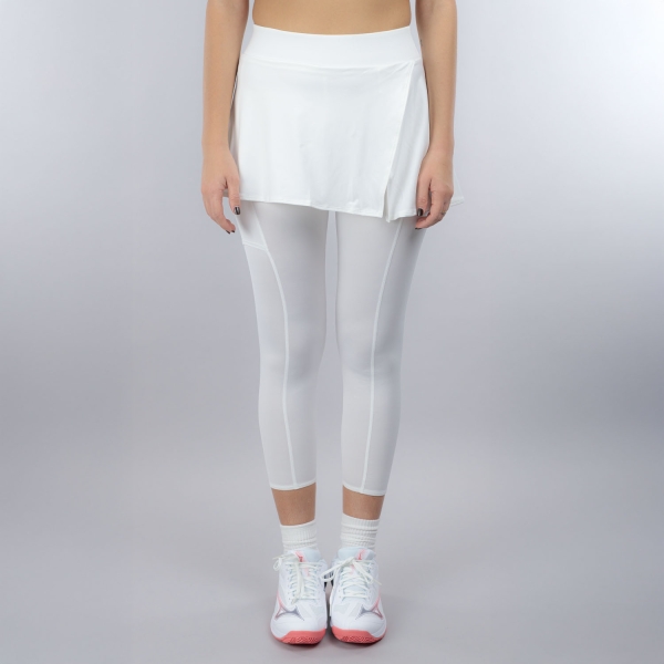 Faldas y Shorts Mizuno Mugen 2 in 1 Falda  White 62GBB70201