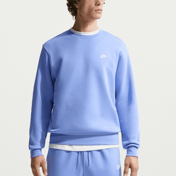 Camisetas y Sudaderas Hombre Nike Club Camisa Royal Pulse/White FN3886494